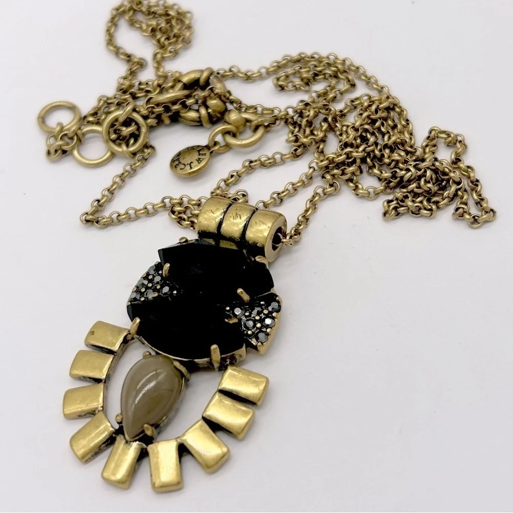 J. Crew Jeweled Pendant Necklace